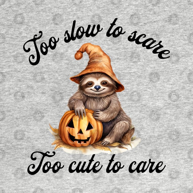 Halloween sloth by Turtle Trends Inc